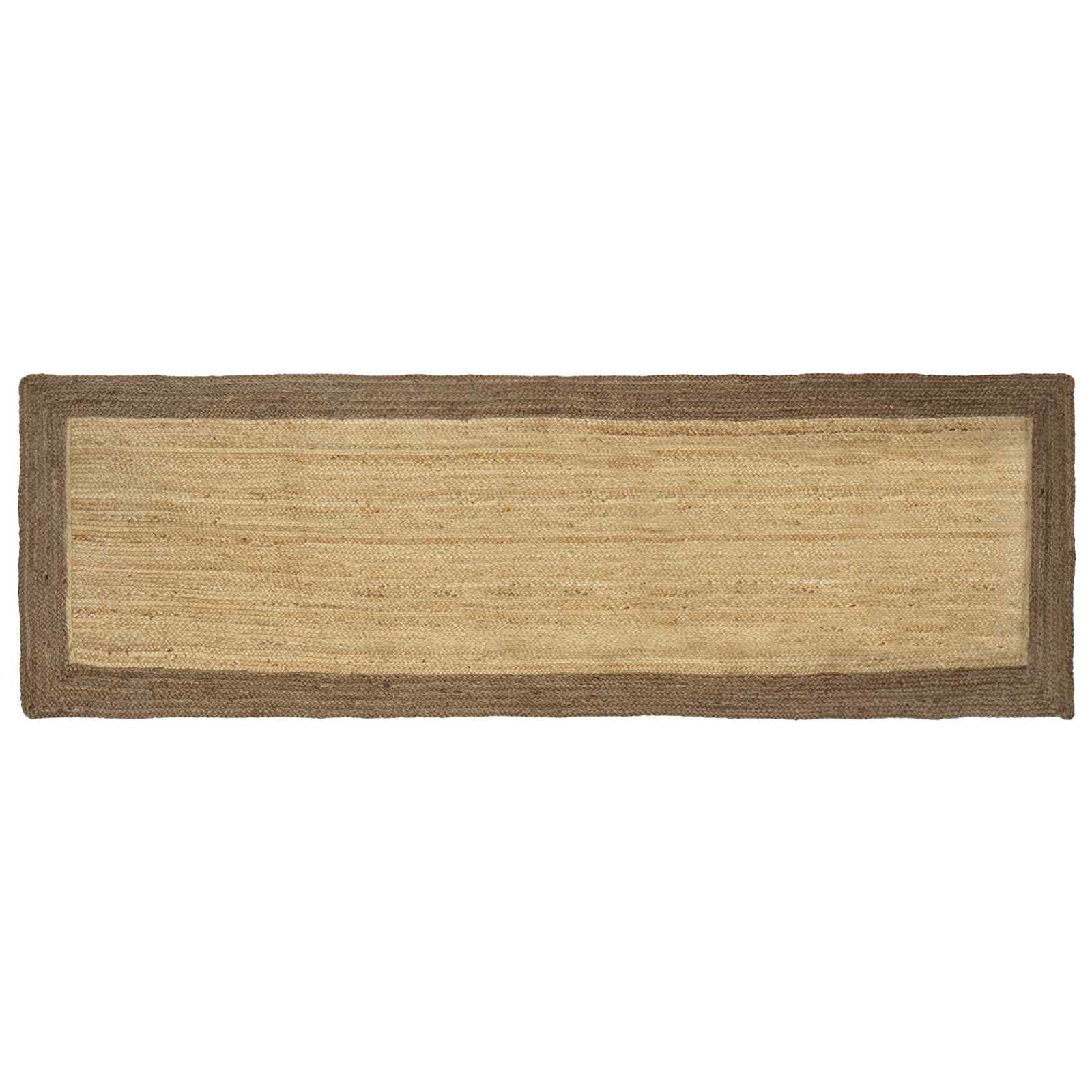 Tepisi za područja Siva 80 x 200 cm Juta