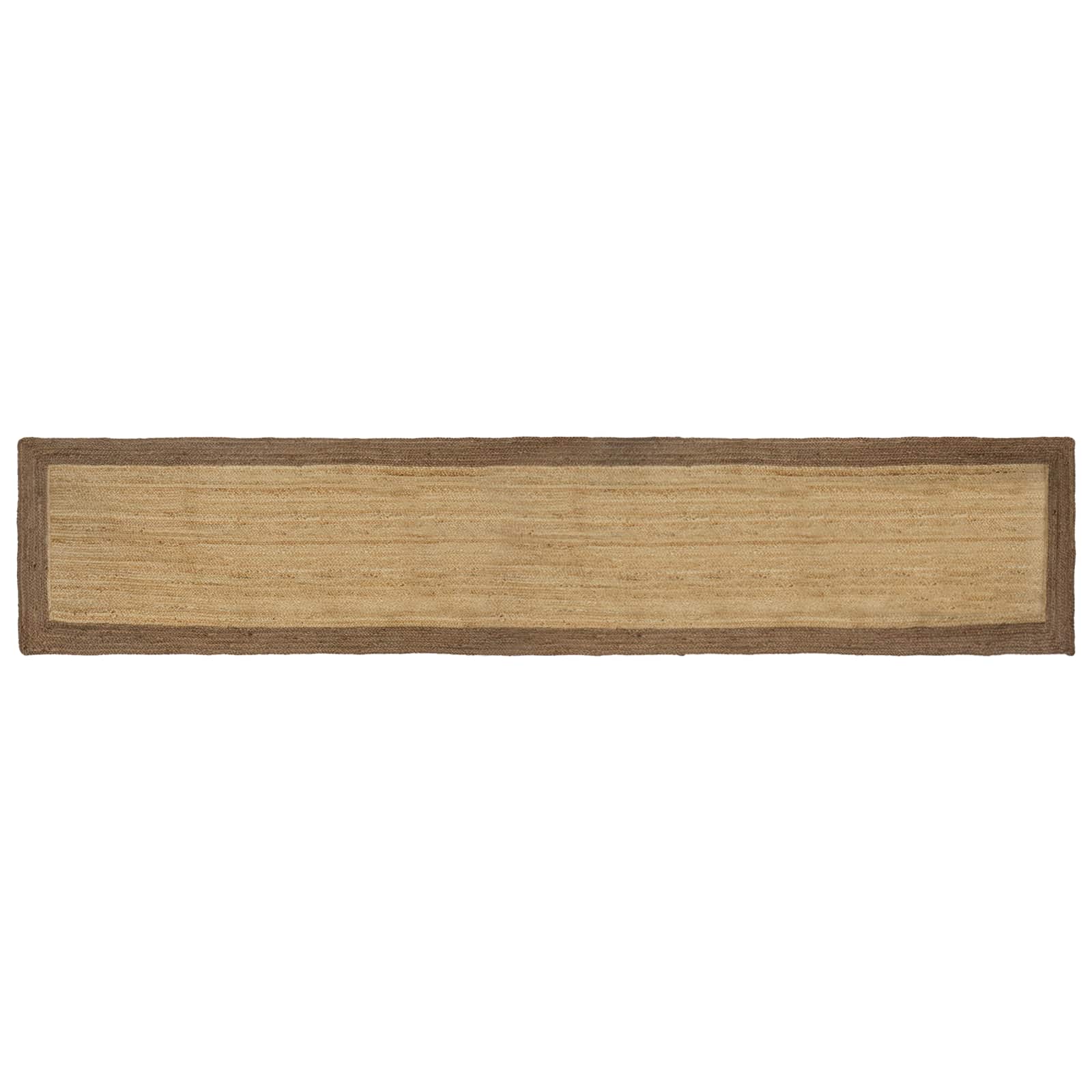 Tepisi za područja Siva 80 x 400 cm Juta