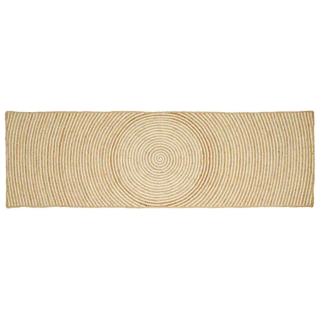 Tepisi za područja Bijela 60 x 250 cm Juta