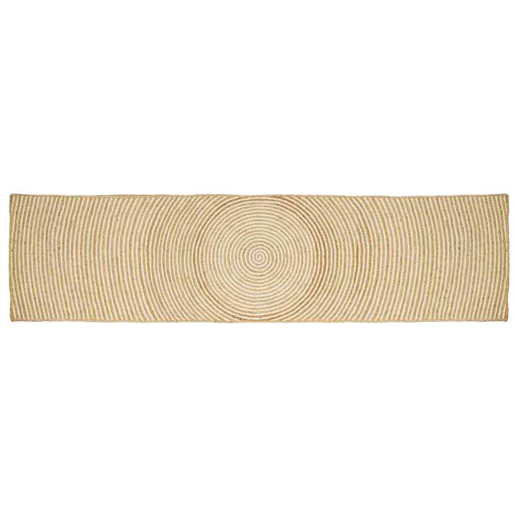 Tepisi za područja Bijela 60 x 400 cm Juta