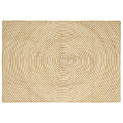 Tepisi za područja Bijela 140 x 200 cm Juta