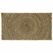 Tepisi za područja Crna 60 x 110 cm Juta
