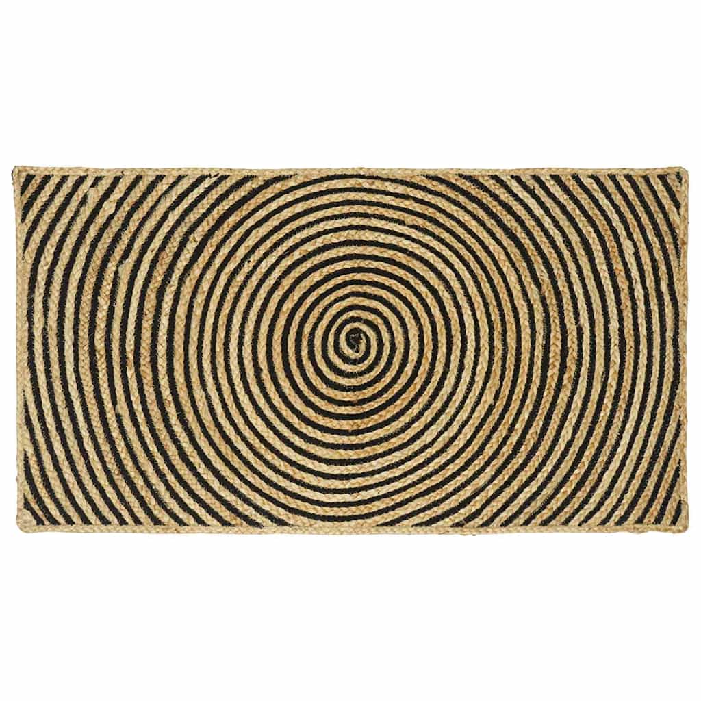 Tepisi za područja Crna 60 x 110 cm Juta
