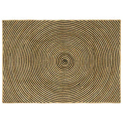 Tepisi za područja Crna 120 x 170 cm Juta