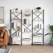 Polica Sonoma hrast 156 x 25 x 167 cm Konstruirano drvo