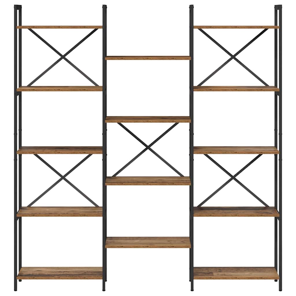 Polica Staro drvo 156 x 25 x 167 cm Konstruirano drvo