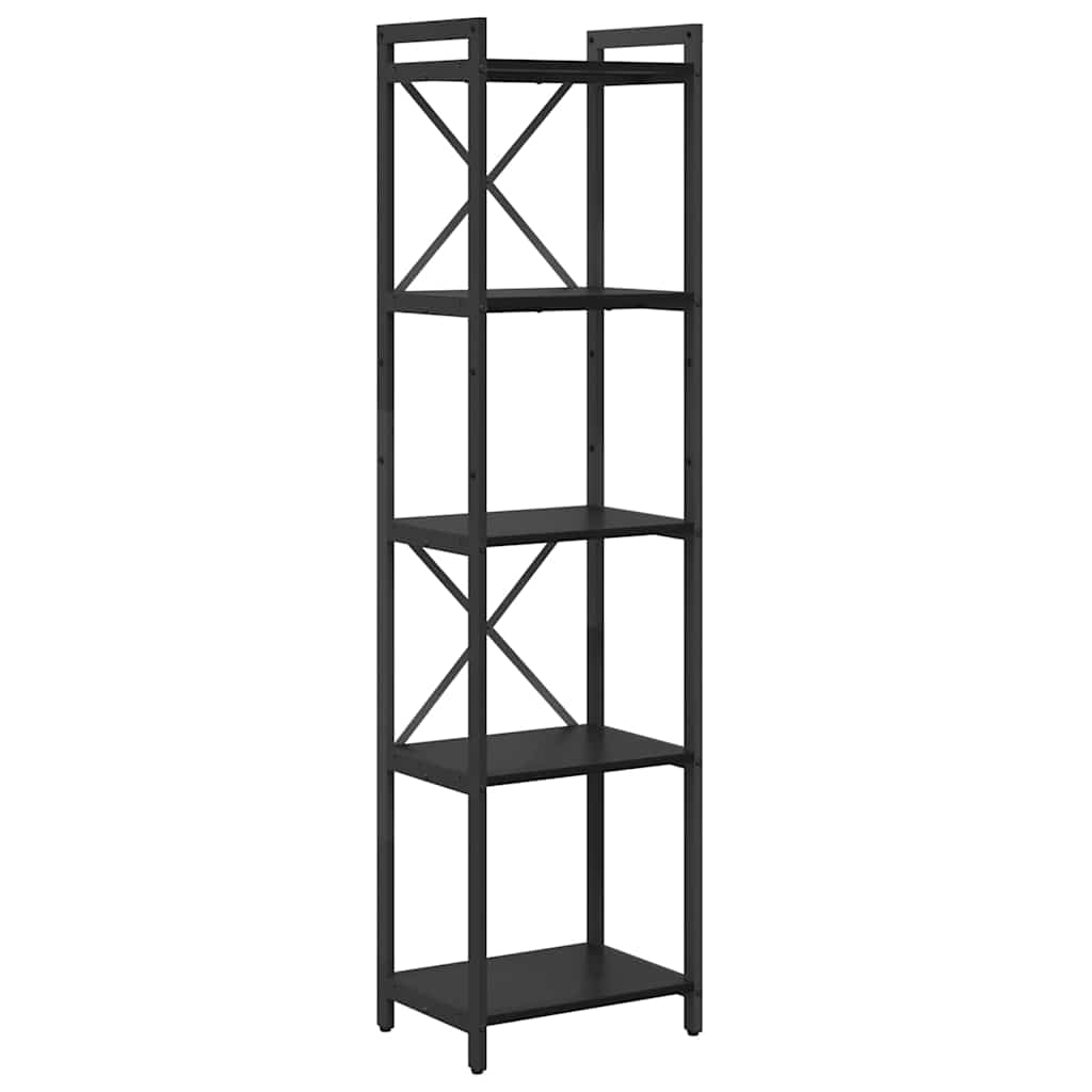 Polica Crni hrast 40 x 30 x 155 cm Konstruirano drvo