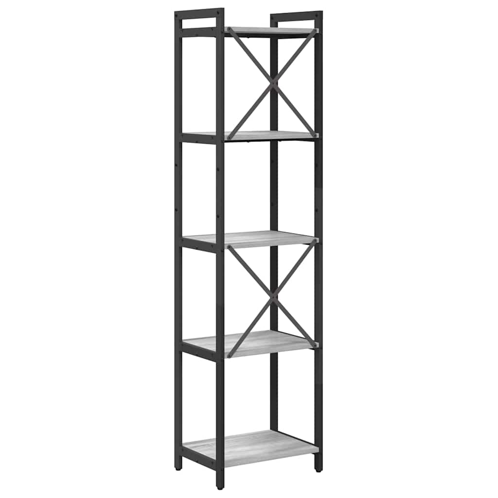 Polica Sivi hrast sonoma 40 x 30 x 155 cm Konstruirano drvo