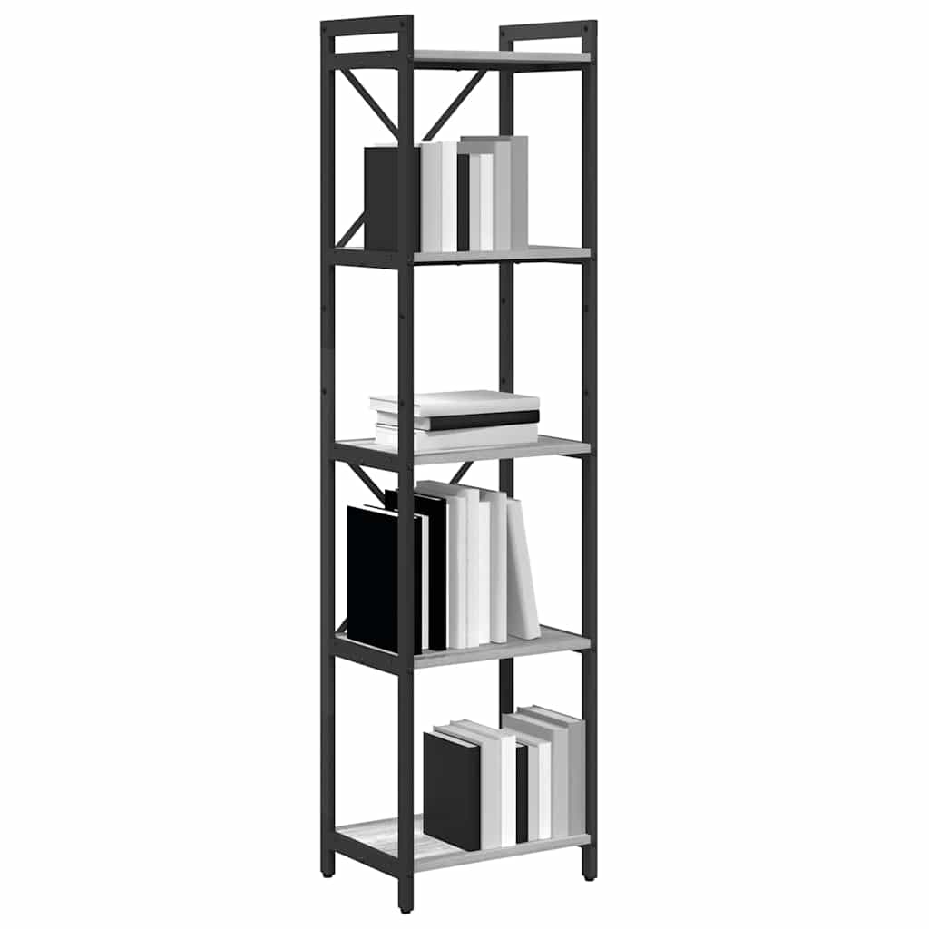 Polica Sivi hrast sonoma 40 x 30 x 155 cm Konstruirano drvo