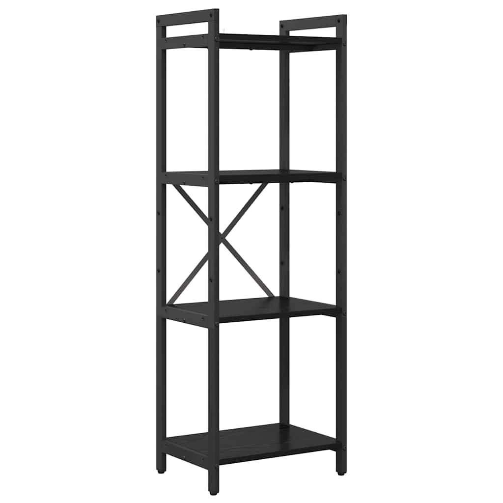 Polica Crni hrast 40 x 30 x 119 cm Konstruirano drvo