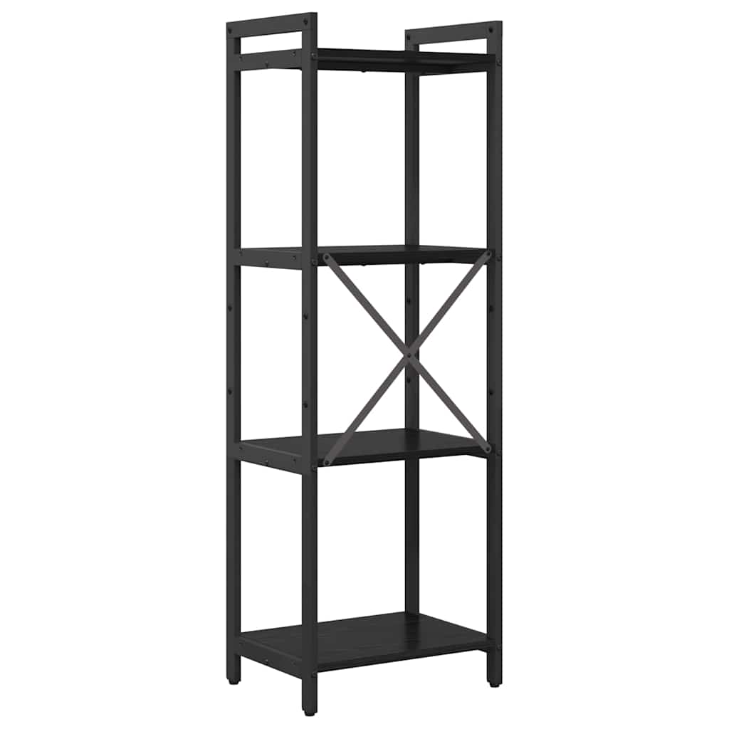 Polica Crni hrast 40 x 30 x 119 cm Konstruirano drvo