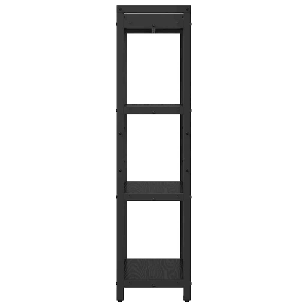 Polica Crni hrast 40 x 30 x 119 cm Konstruirano drvo