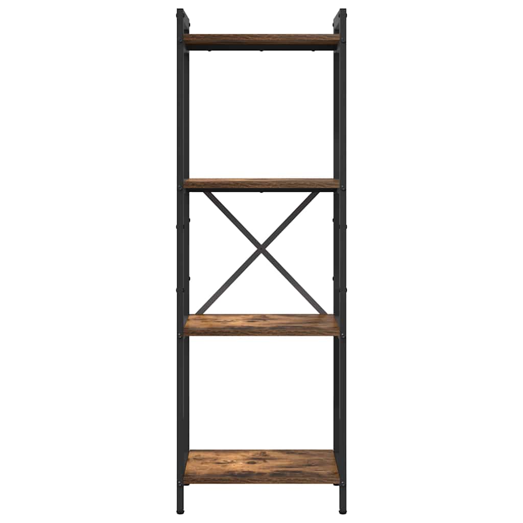 Polica Dimljeni hrast 40 x 30 x 119 cm Konstruirano drvo