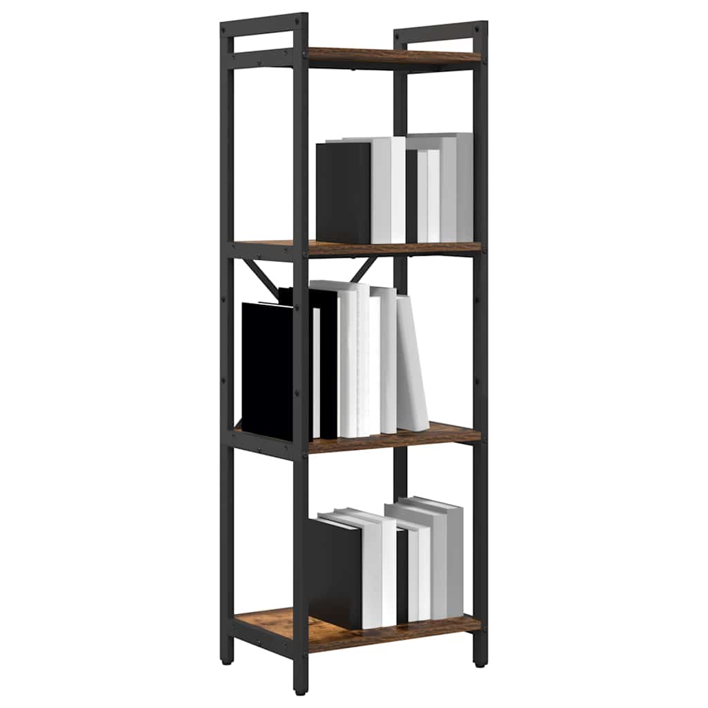 Polica Dimljeni hrast 40 x 30 x 119 cm Konstruirano drvo