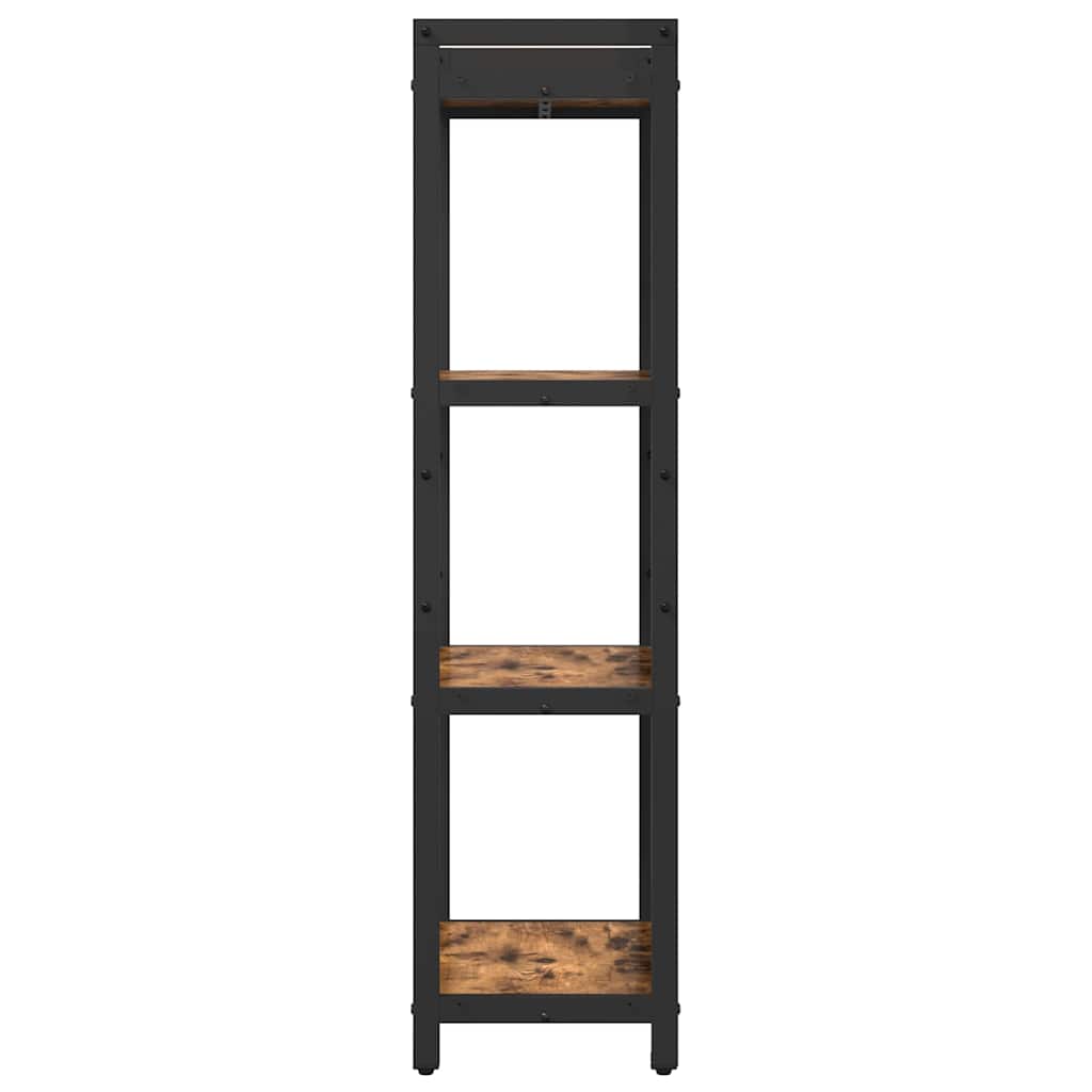 Polica Dimljeni hrast 40 x 30 x 119 cm Konstruirano drvo