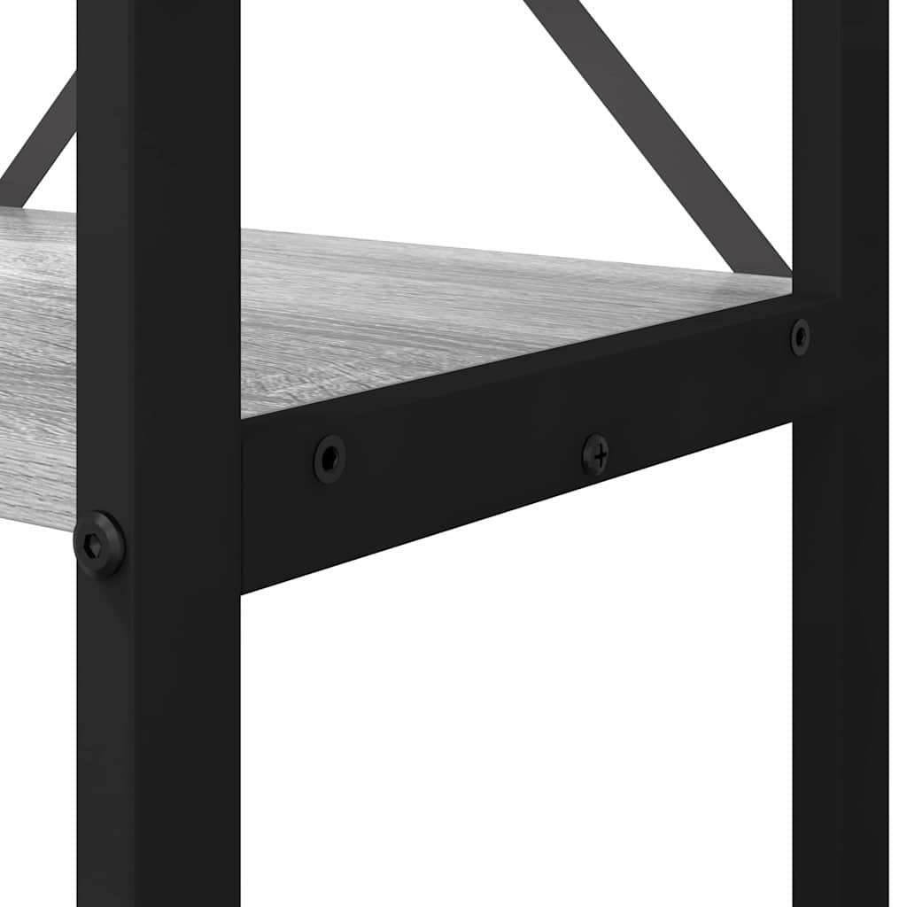 Polica Sivi hrast sonoma 40 x 30 x 119 cm Konstruirano drvo