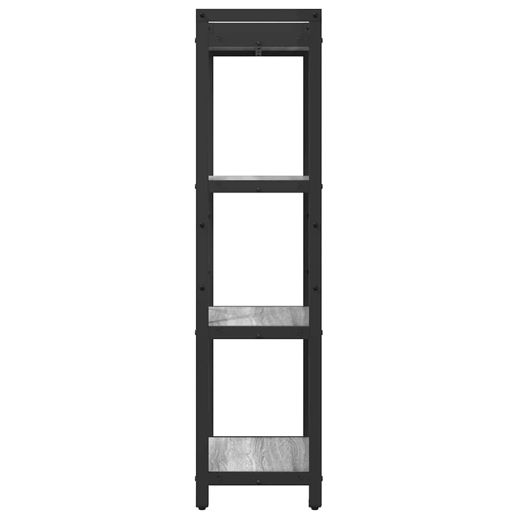 Polica Sivi hrast sonoma 40 x 30 x 119 cm Konstruirano drvo