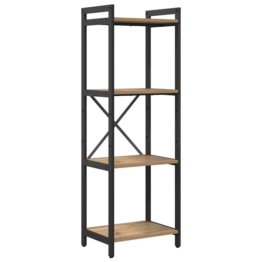 Polica Umjetnički hrast 40 x 30 x 119 cm Konstruirano drvo