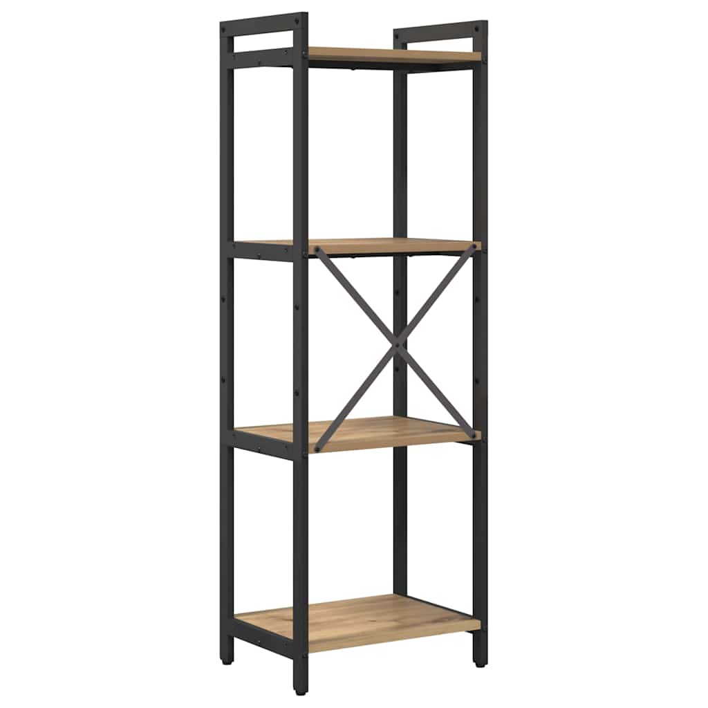 Polica Umjetnički hrast 40 x 30 x 119 cm Konstruirano drvo