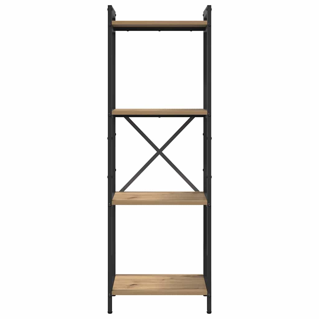 Polica Umjetnički hrast 40 x 30 x 119 cm Konstruirano drvo