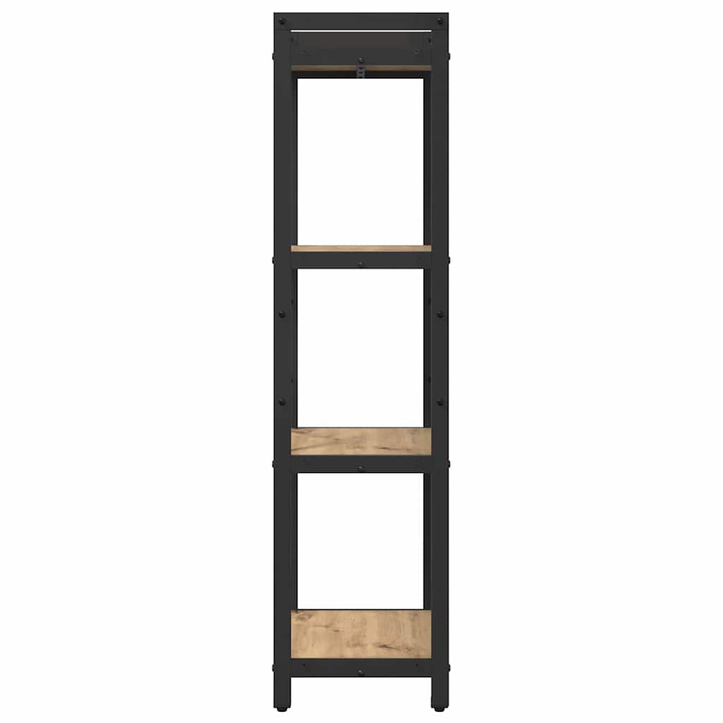 Polica Umjetnički hrast 40 x 30 x 119 cm Konstruirano drvo