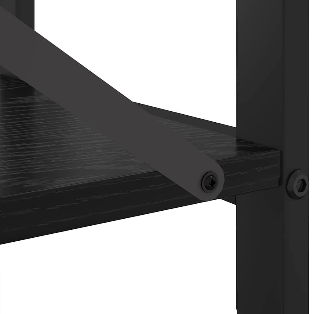 Polica Crni hrast 40 x 30 x 50 cm Konstruirano drvo