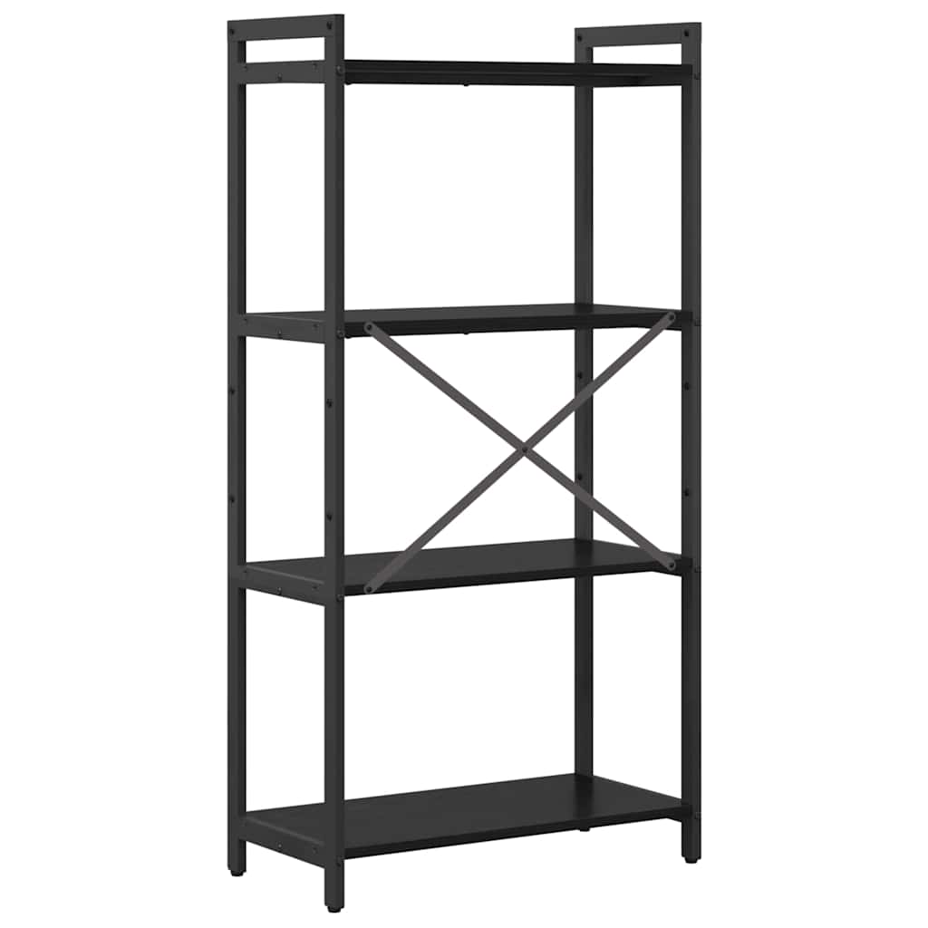 Polica Crni hrast 60 x 30 x 120 cm Konstruirano drvo
