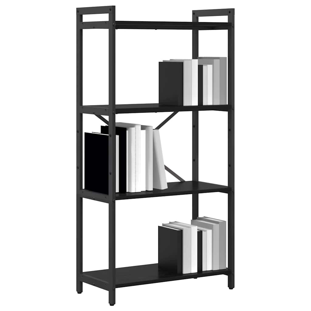 Polica Crni hrast 60 x 30 x 120 cm Konstruirano drvo