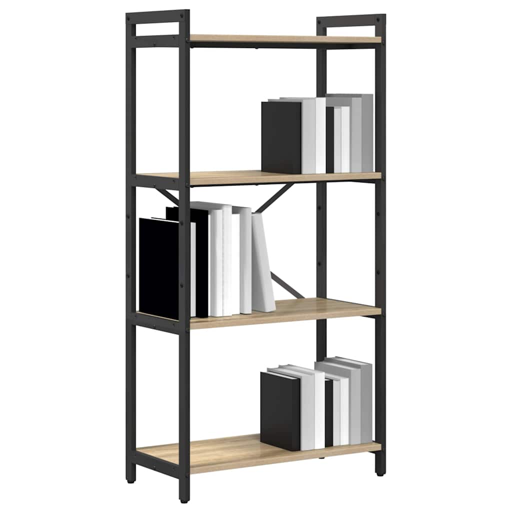 Polica Sonoma hrast 60 x 30 x 120 cm Konstruirano drvo