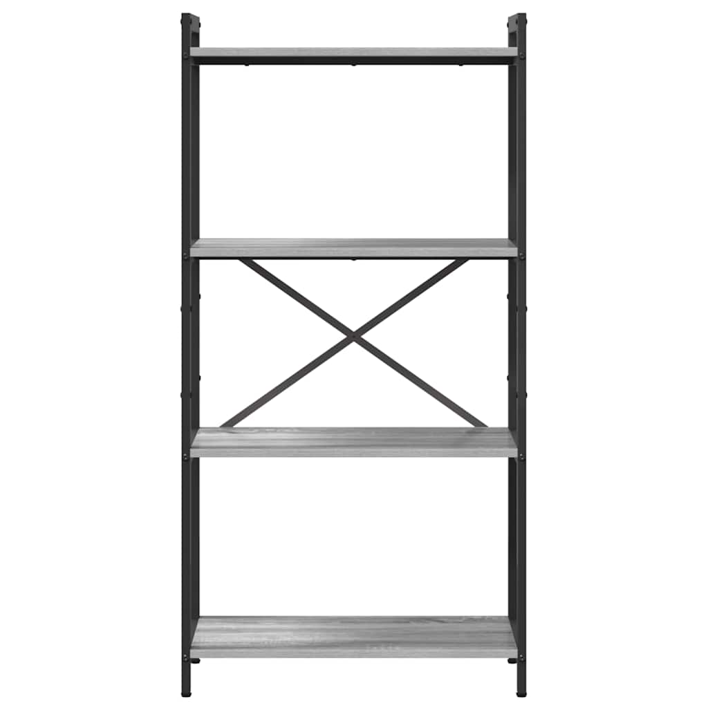Polica Sivi hrast sonoma 60 x 30 x 120 cm Konstruirano drvo