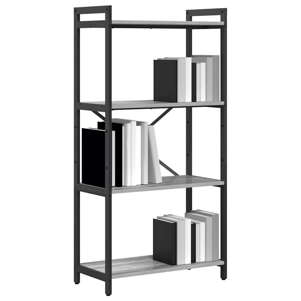 Polica Sivi hrast sonoma 60 x 30 x 120 cm Konstruirano drvo