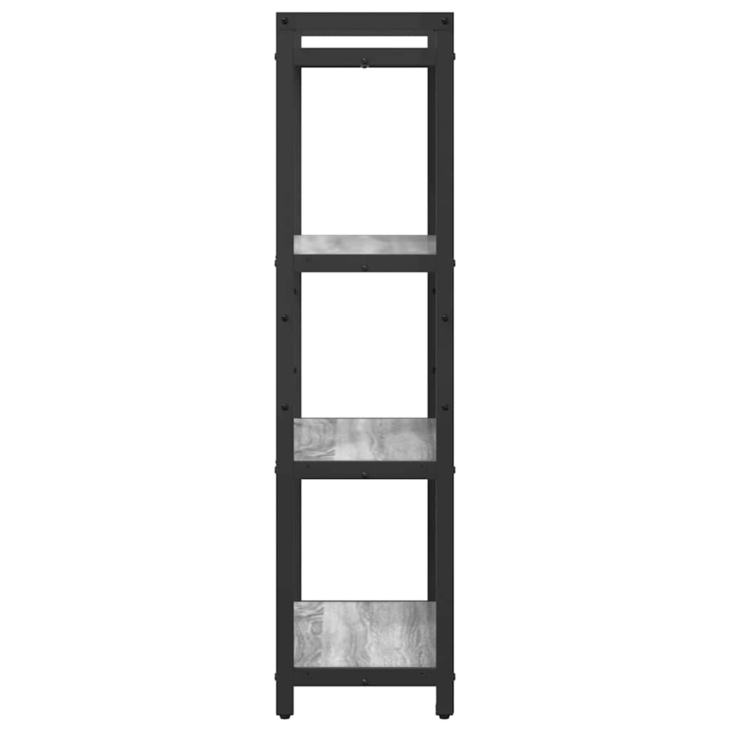 Polica Sivi hrast sonoma 60 x 30 x 120 cm Konstruirano drvo