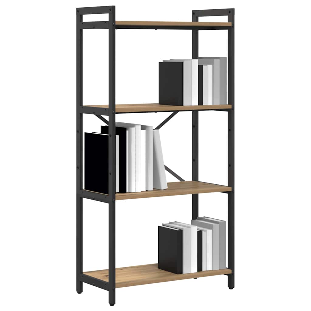 Polica Umjetnički hrast 60 x 30 x 120 cm Konstruirano drvo