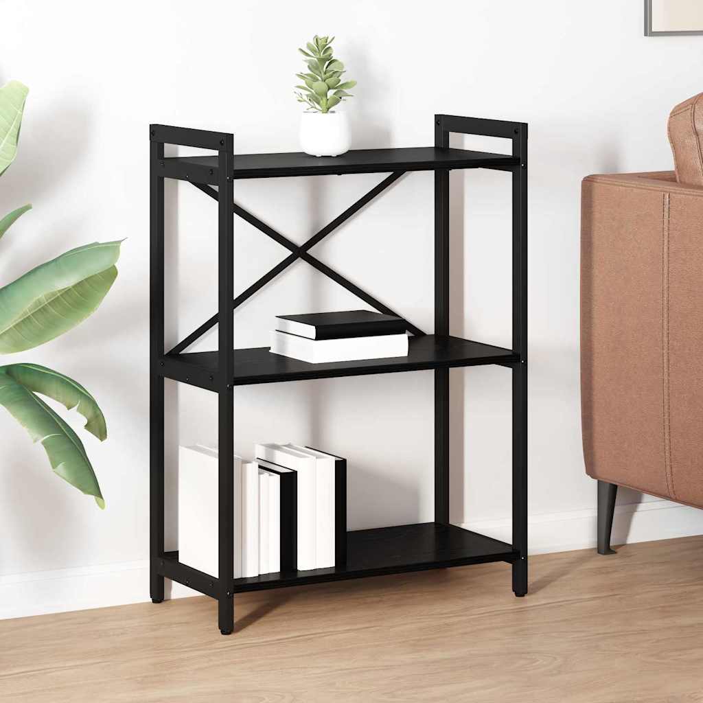 Polica Crni hrast 60 x 30 x 85 cm Konstruirano drvo