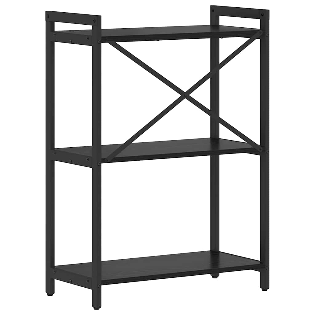 Polica Crni hrast 60 x 30 x 85 cm Konstruirano drvo
