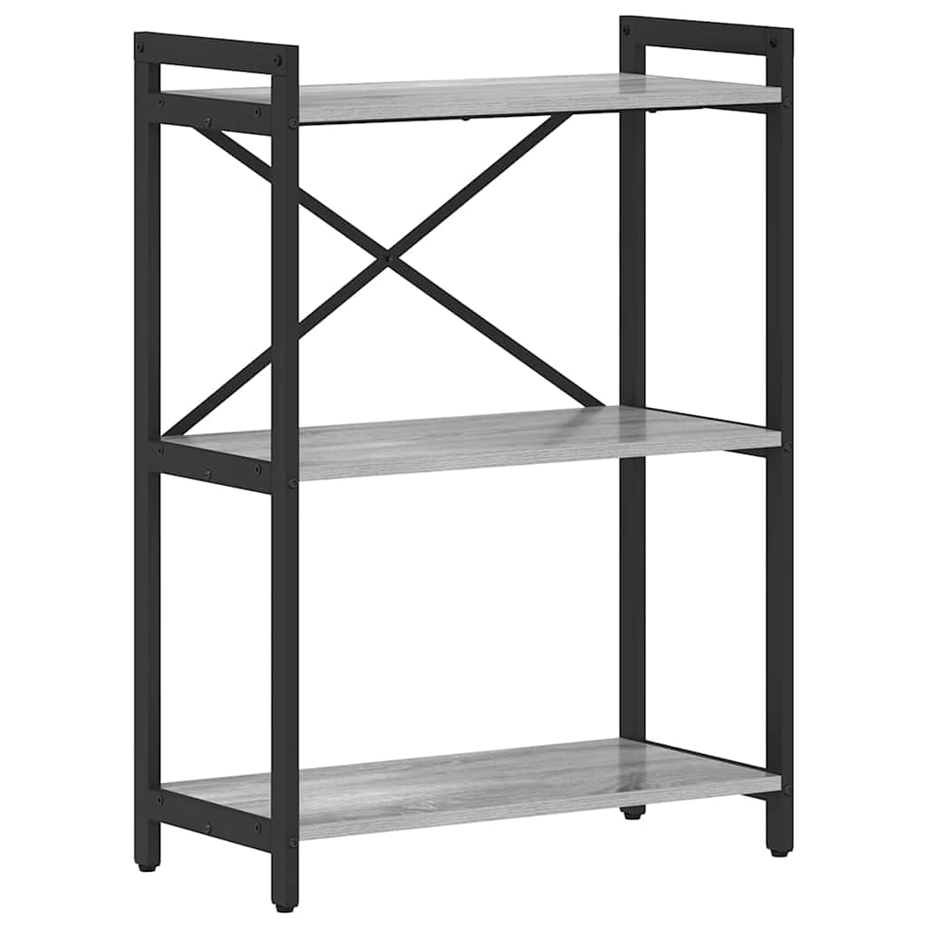 Polica Sivi hrast sonoma 60 x 30 x 85 cm Konstruirano drvo