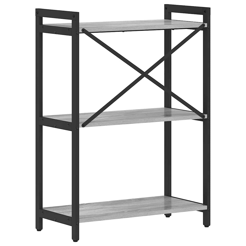 Polica Sivi hrast sonoma 60 x 30 x 85 cm Konstruirano drvo