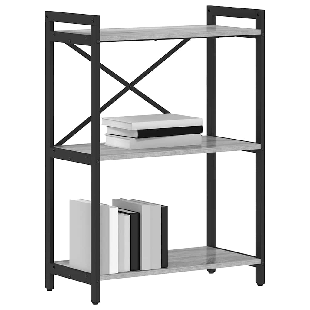 Polica Sivi hrast sonoma 60 x 30 x 85 cm Konstruirano drvo