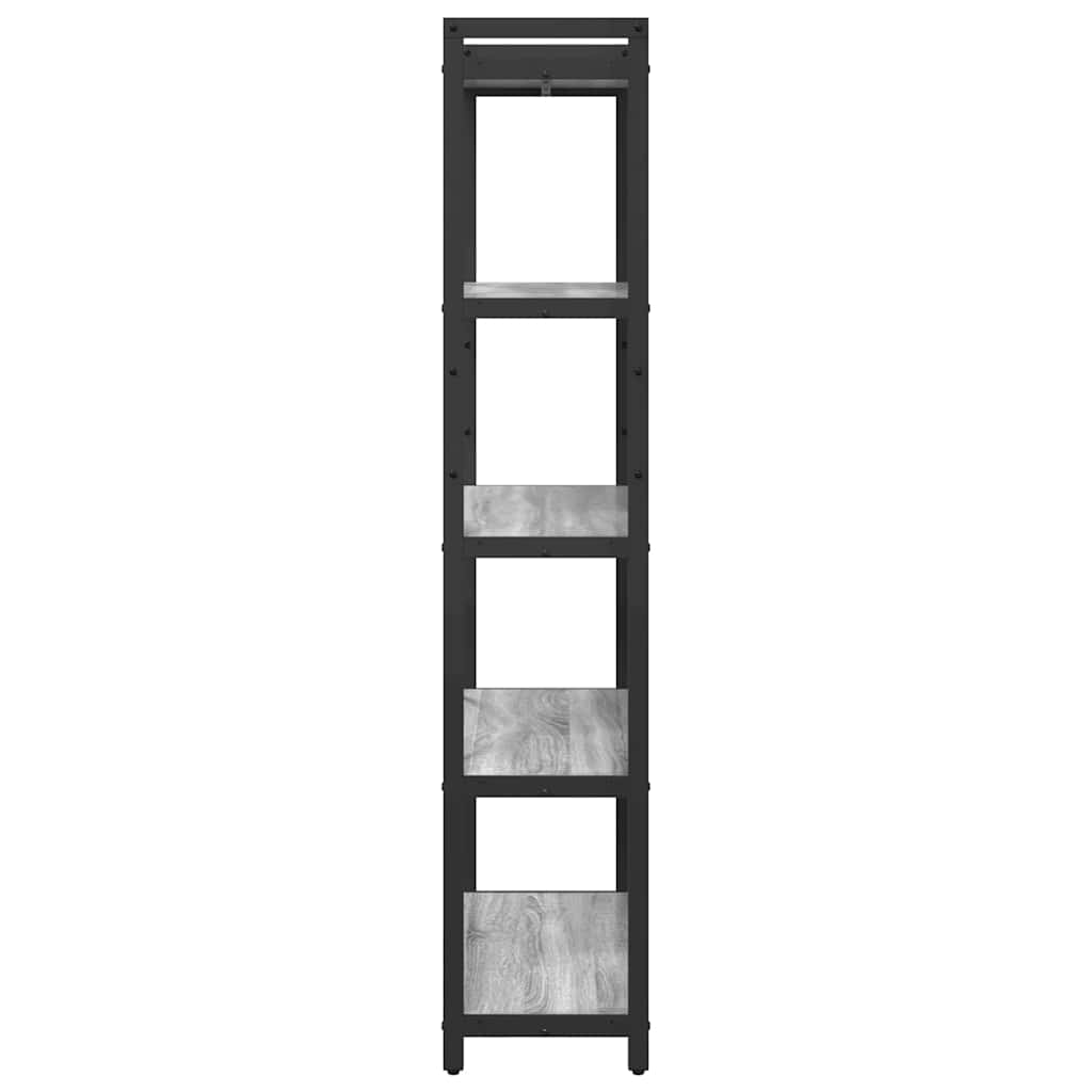 Polica Sivi hrast sonoma 80 x 30 x 155 cm Konstruirano drvo