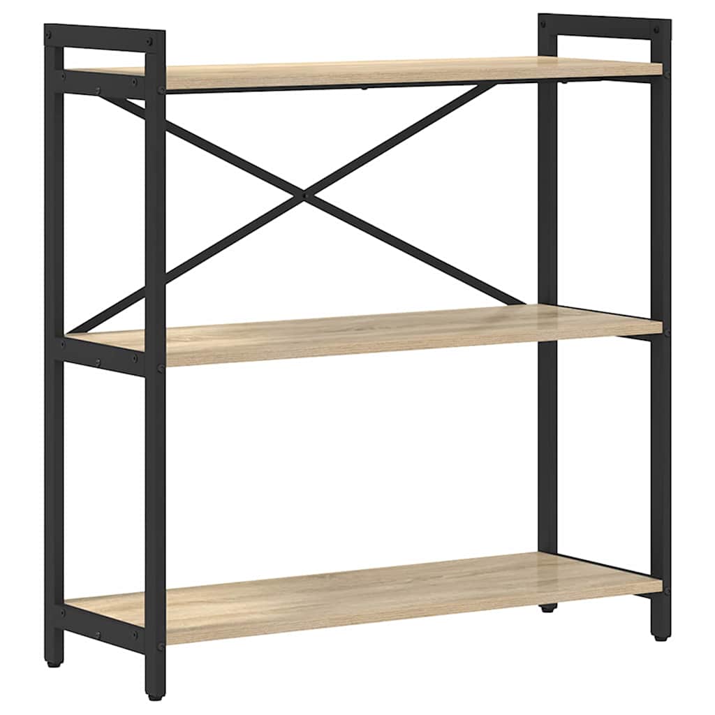 Polica Sonoma hrast 80 x 30 x 85 cm Konstruirano drvo