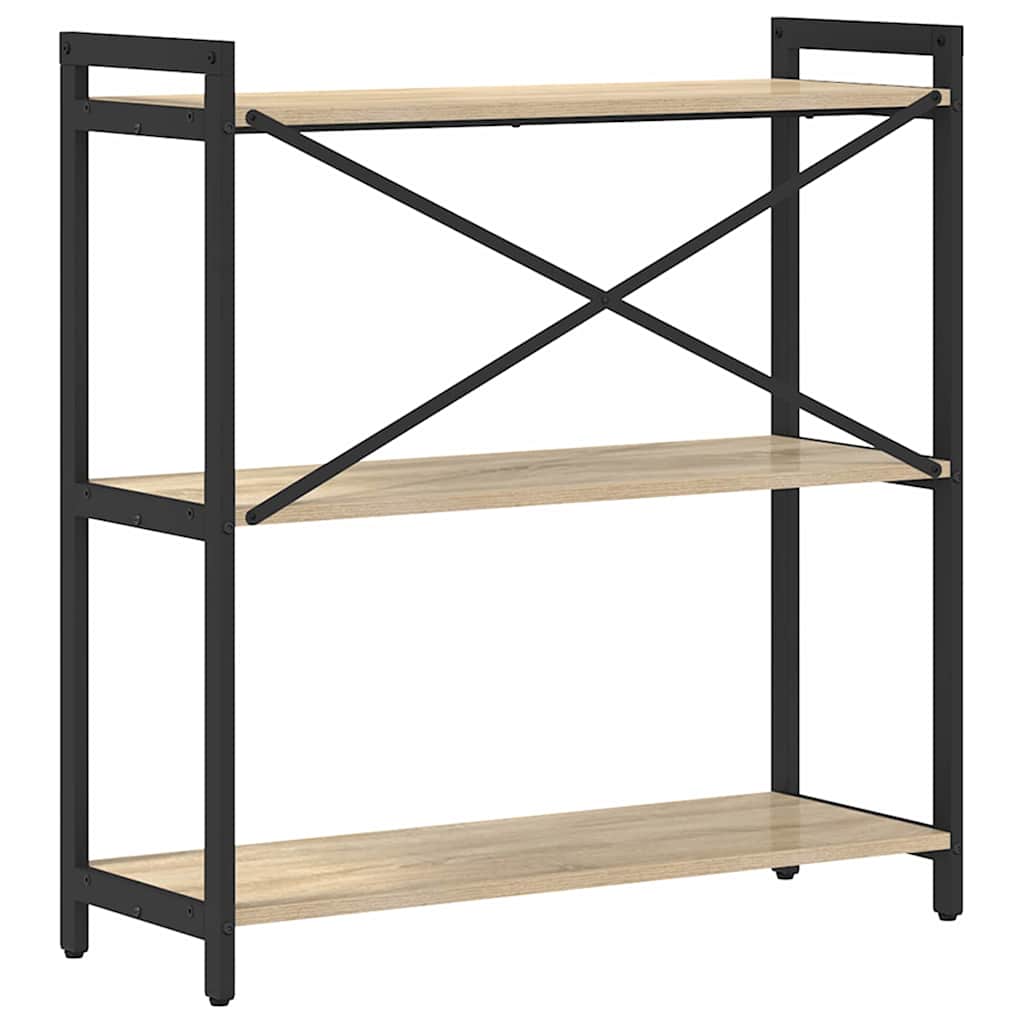 Polica Sonoma hrast 80 x 30 x 85 cm Konstruirano drvo