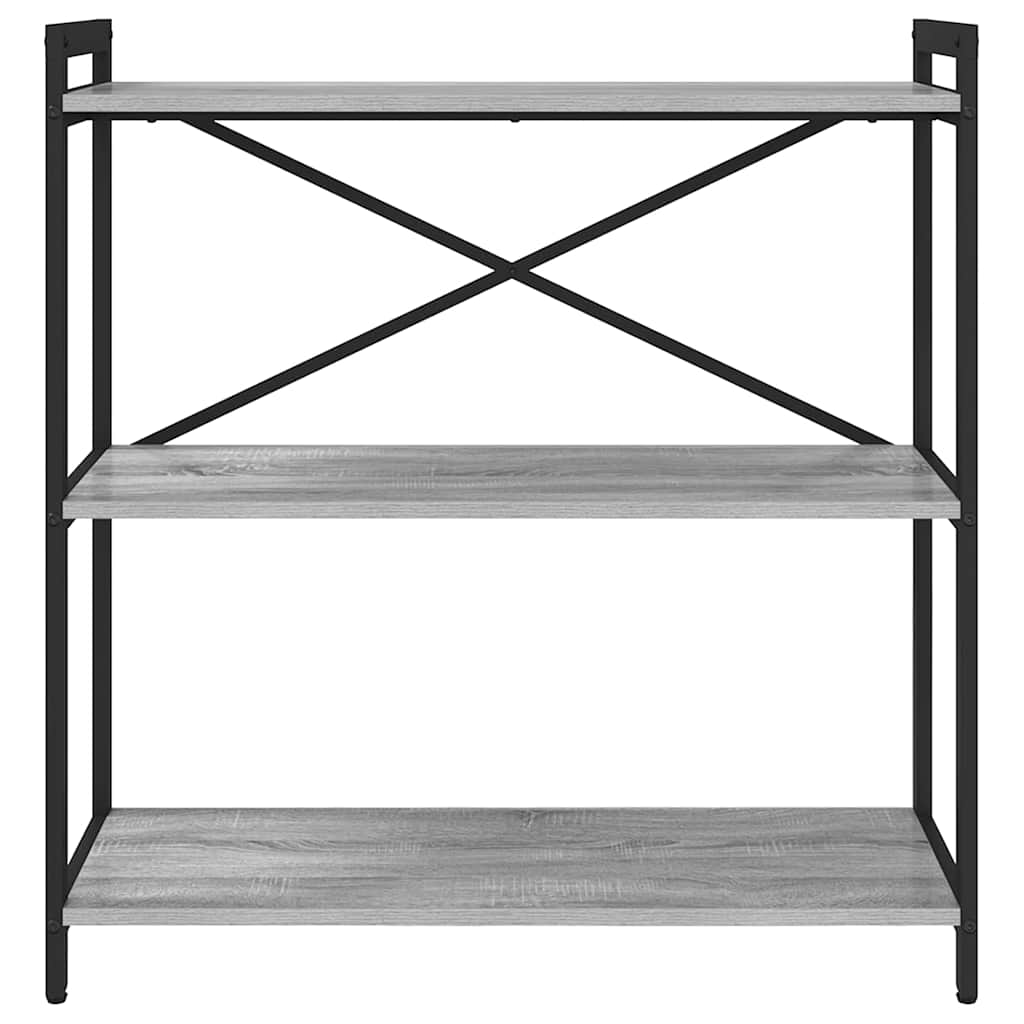 Polica Sivi hrast sonoma 80 x 30 x 85 cm Konstruirano drvo
