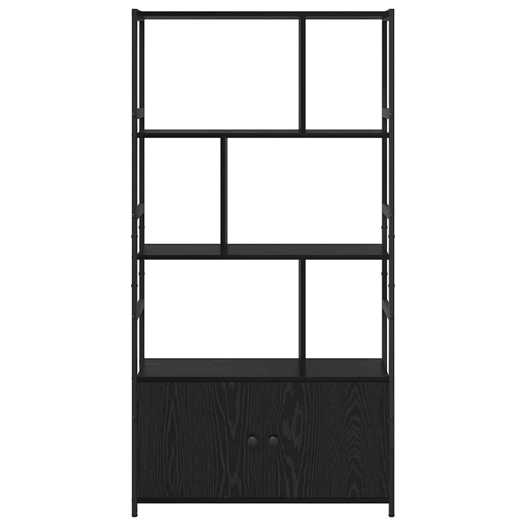 Polica Crni hrast 80 x 30 x 155,5 cm Konstruirano drvo