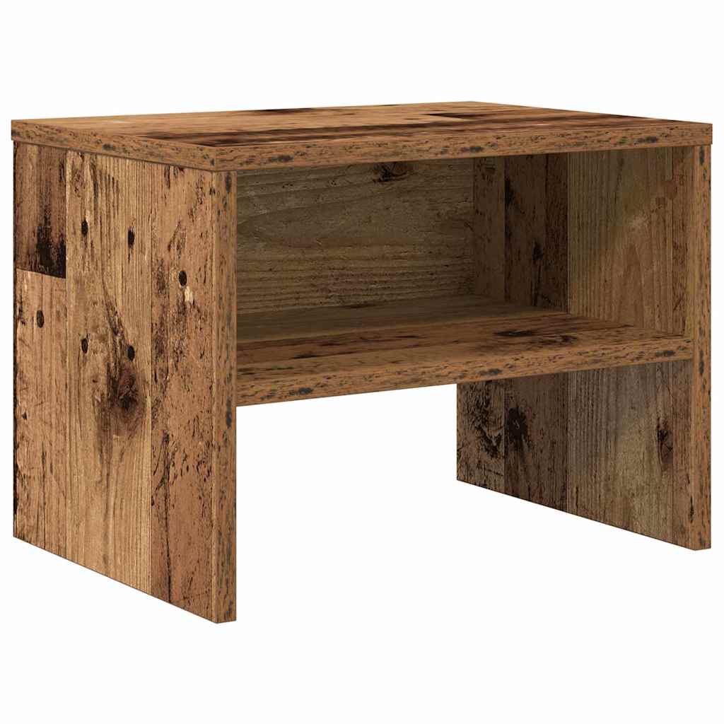 Noćni ormar 2 pcs Staro drvo 40 x 40 x 30 cm Konstruirano drvo