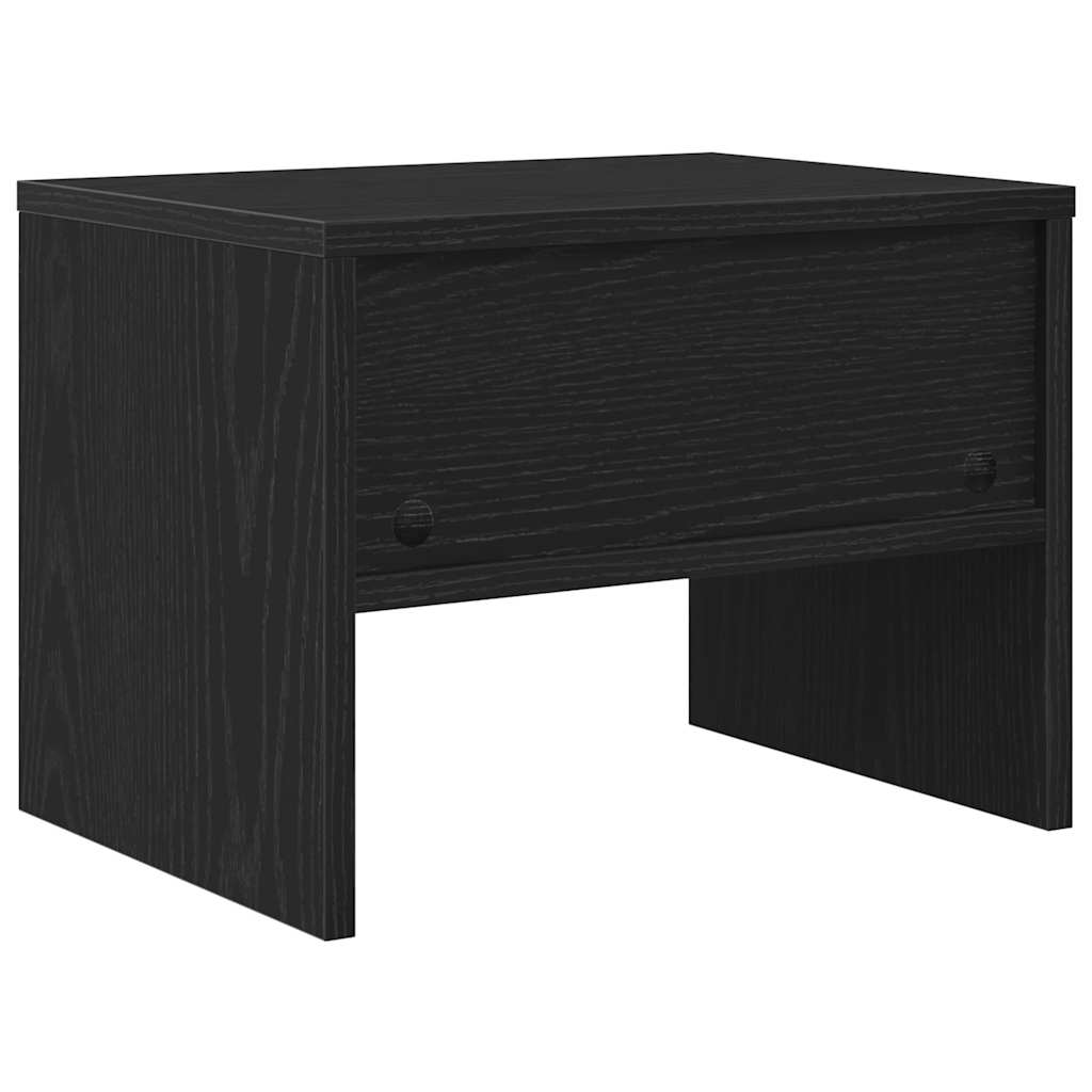 Noćni ormar Crni hrast 40 x 40 x 30 cm Konstruirano drvo