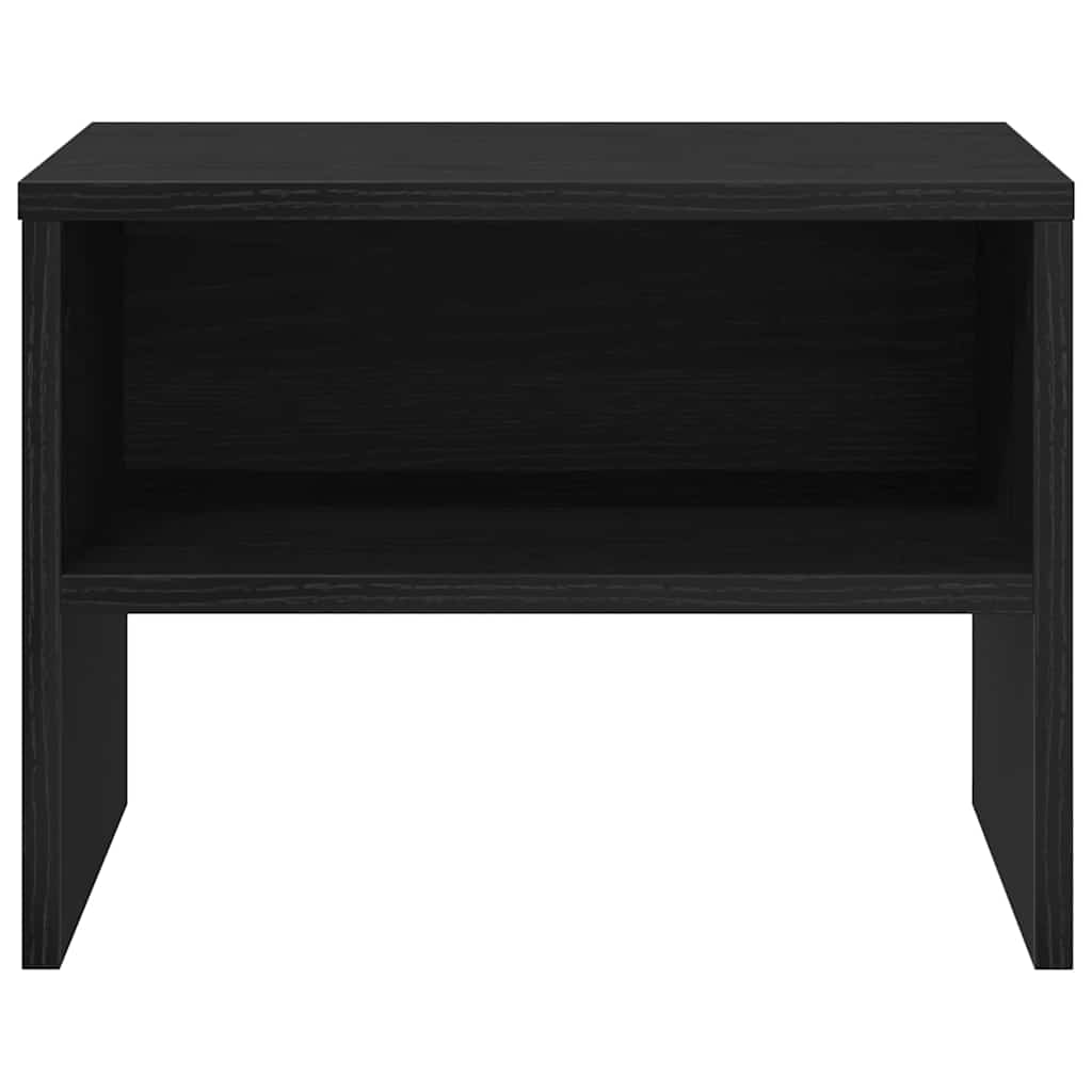Noćni ormar Crni hrast 40 x 40 x 30 cm Konstruirano drvo