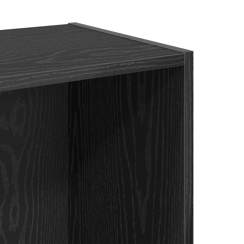 Polica Crni hrast 40 x 30 x 77 cm Konstruirano drvo