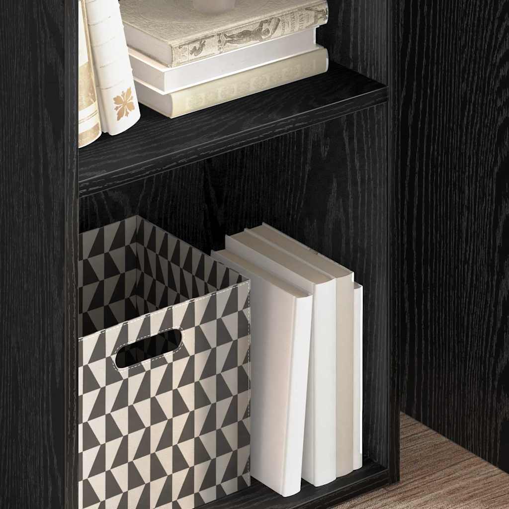 Polica Crni hrast 40 x 30 x 77 cm Konstruirano drvo