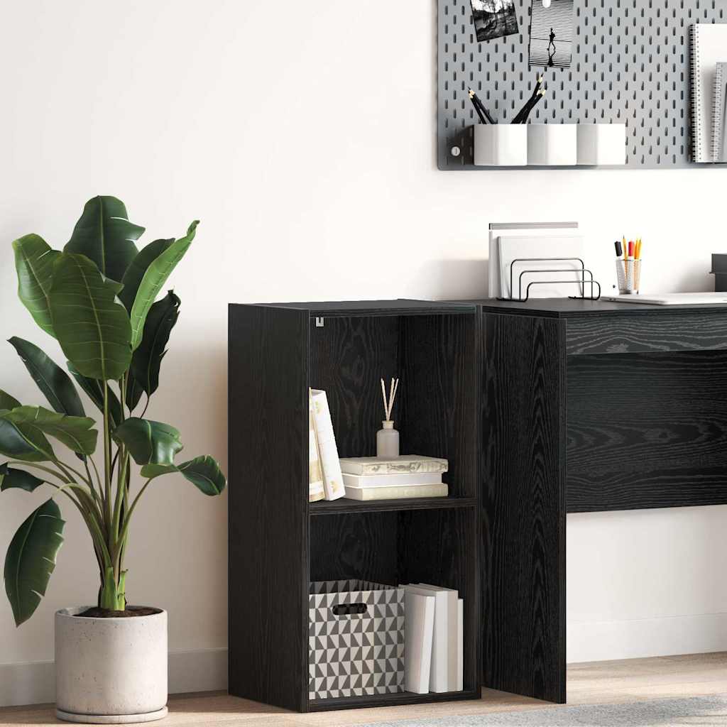 Polica Crni hrast 40 x 30 x 77 cm Konstruirano drvo