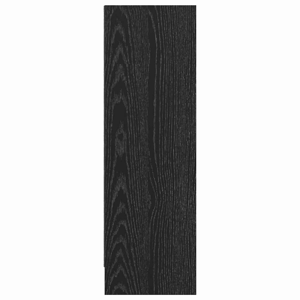 Polica Crni hrast 80 x 24 x 76 cm Konstruirano drvo